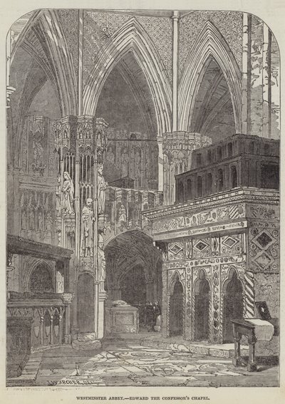 Abadía de Westminster, Capilla de Eduardo el Confesor de John Wykeham Archer